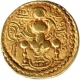 Gold Dinar Coin of Samudragupta of Gupta Dynasty.