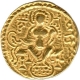 Gold Dinar Coin of Samudragupta of Gupta Dynasty.