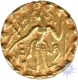 Gold Dinar Coin of Sri Sridharanarata  of Gupta Dynasty.