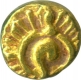 Gold Fanam Coin of Anonymous of Kadambas of Hangal,