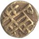 Gold fanam Coin of Keladi Nayakas of Ikkeri of Vijayanagar Empire.