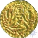 Gold Four and Half  Masha Coin of Kalachuries of Tripuri.