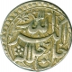 Silver One  Rupee Coin of Akbar of Lahore Mint.