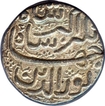 Silver One  Rupee Coin of  Jahangir of Ahmadabad Mint.