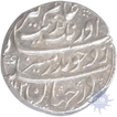 Silver Rupee Coin of Aurangzeb of  Burhanpur Mint.