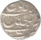 Silver One  Rupee Coin of Aurangzeb Alamgir of  Nasratabad Mint.