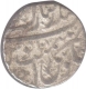 Silver One Rupee Coin of Aurangzeb Alamgir of Surat   Bandar i Mubarak Mint.