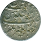 Silver One Rupee Coin of Muhammad Shah of Jahangirnagar Mint.