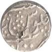 Silver One  Rupee Coin Alamgir II of Imtiyazgarh, Aziz ud Din Mint.