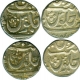 Silver One Rupee Coins of Poona Mint of Maratha Confederacy.