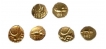 Gold Fanam Coins of Viraraya of Cochin State.