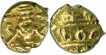 Narsimha Gold Fanam Coins of   Mysore State.