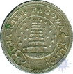 Silver Quarter Pagoda Coin of  Madras Presidency.