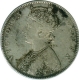 Silver One Rupee Coin  of  Victoria Queen of 1862.