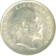 Silver Two  Annas Coin of King Edward VII of  Calcutta Mint of 1910.