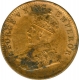 Bronze Quarter Anna Coin of King  George V of Calcutta Mint of 1911.