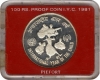 Proof Set of International Year Of Child Piefor  of Bombay Mint of the year 1981.