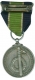 Silver Medal of King George VI of Colonial Police  Medal and Ribbon of 1938.