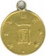 Cold Coin of Mutsuhito Yen of Japan.