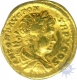 Gold Aureus Coin of Roman Caracalla.