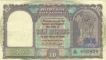 Ten Rupees Bank Note of Reserve  Bank of India of Signed by C D  Deshmukh.