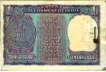 One Rupee Bank Notes of A Pack of 100 Notes of Signed by I G Patel of 1969.