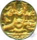 Gold Half Pagoda of Devaraya II of Vijayanagara Empire.