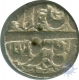 Silver Rupee of Akbar of Burhanpur Mint.