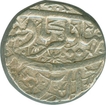 Silver Rupee of Jahangir of Ahmadnagar Mint.