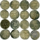 Lot of Silver Rupee Coins of Bundi State.