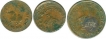 Copper Coins of Shivaji Rao Holkar of Indore.