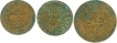 Copper Coins of Shivaji Rao Holkar of Indore.