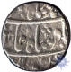 Silver Rupee of Isvari Singh of Jaipur.