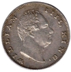 Silver One Rupee of William IIII of 1835.