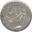 Silver One Rupee Victoria Queen of 1840.