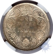 Silver Rupee of  Victoria Empress of Bombay Mint.