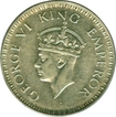 One Rupee of King George VI of 1943.