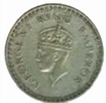 One Rupee of King George VI of 1943.