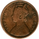 Copper Quarter Anna of Victoria Queen of 1862.