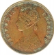 Copper One Twelfth Anna of  Victoria Empress of 1901.