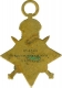 Star Bronze Medal of  First World War.