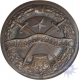 Copper Badge of Great War India Overseas Service.