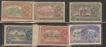   Inauguration of New Delhi Complet set of six stamps of 1931.