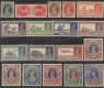 India Postage set of Nineteen stamps of 1937.