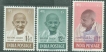 First Anniversary. of Independence Gandhi stamps of 1948.