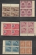 Nine blocks Complete set of 1957.