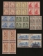 Indian U.N. Force in Gaza Overprinted Stamps of 1965 to 1968.