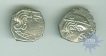 Silver Drachma Coins of Kumaragupta I of Gupta Dynasty.