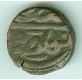 Copper Dam Coin of Akbar of Agra Mint.