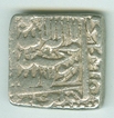 Silver Rupee Coin of Akbar of Fathepur Mint.